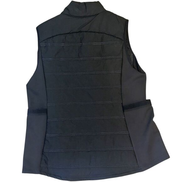 Windbreaker Vest for Women Size XL Stretchy Full Zip Pockets Lightweight Sports - Picture 2 of 3